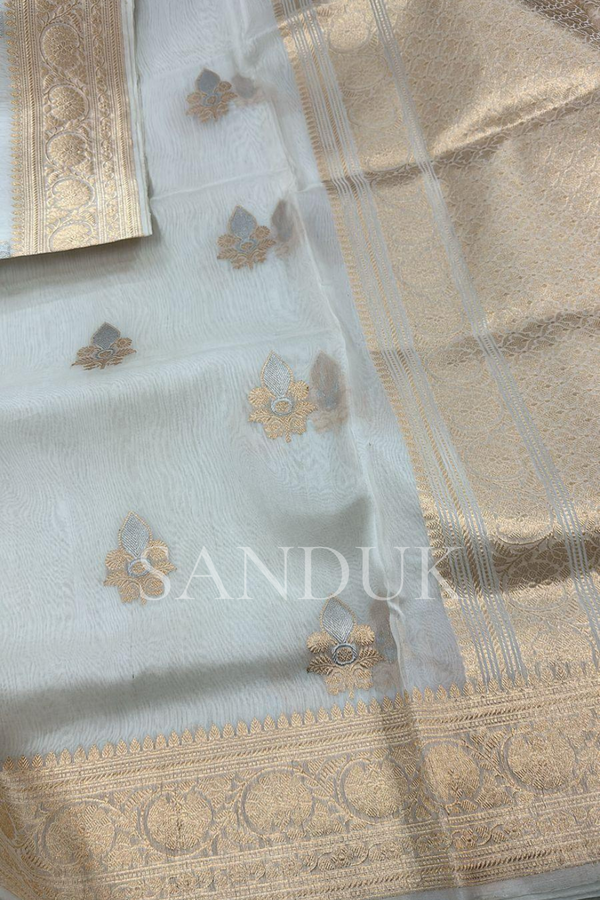 Misha kora Silk Saree