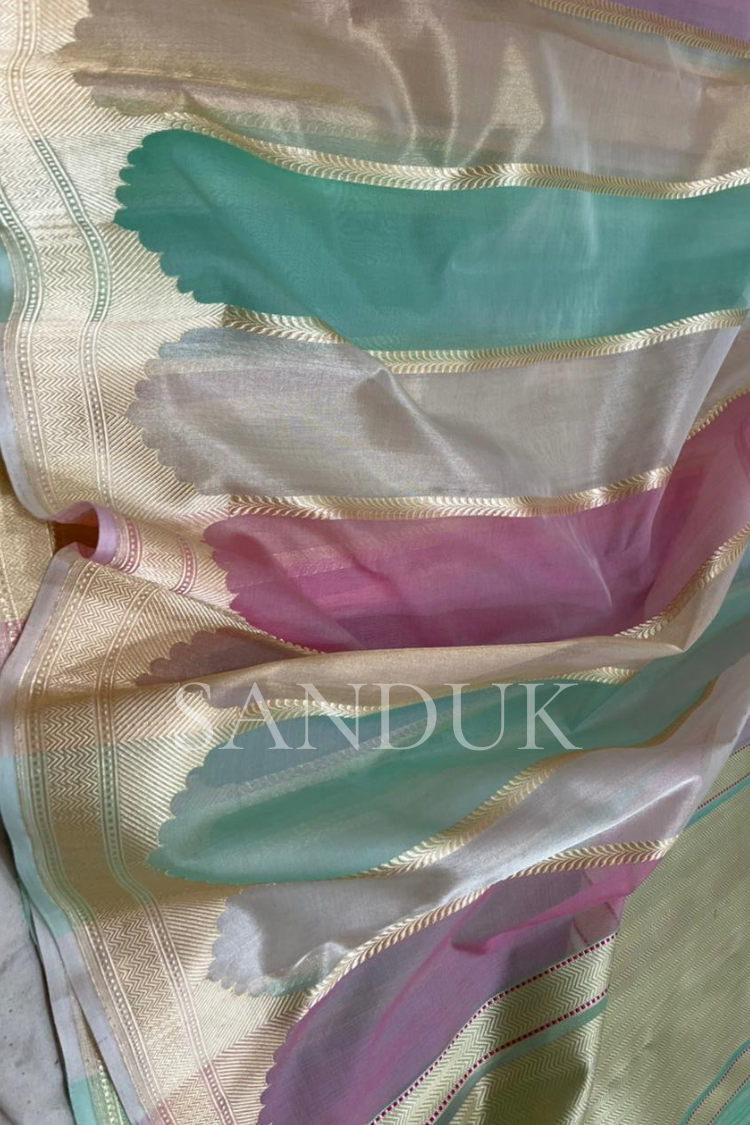 Kora Tissue Rangkaat Saree