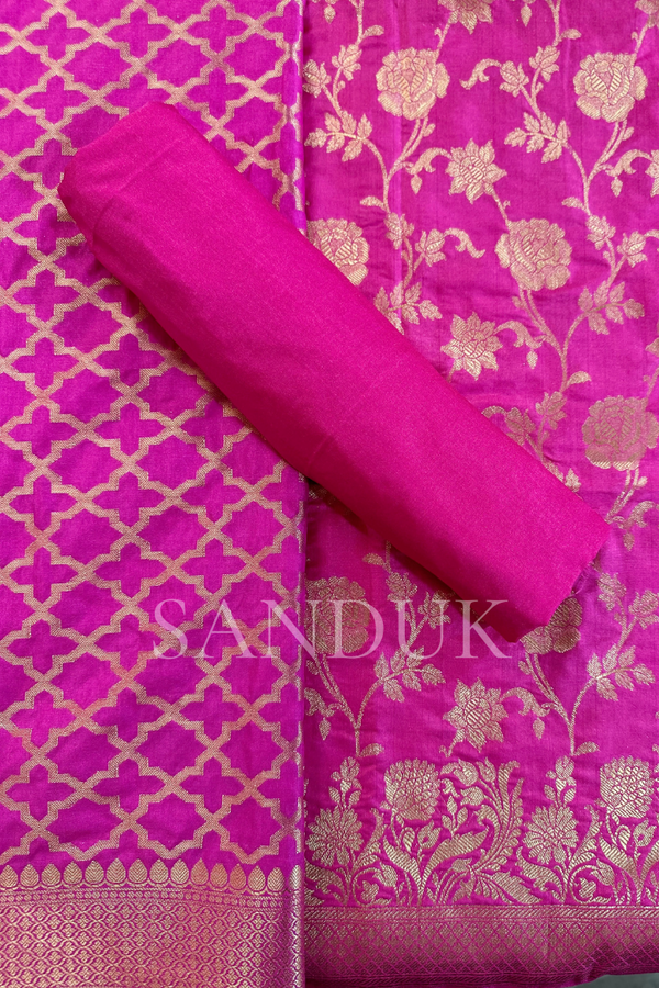 Pink Jangla Suit Set