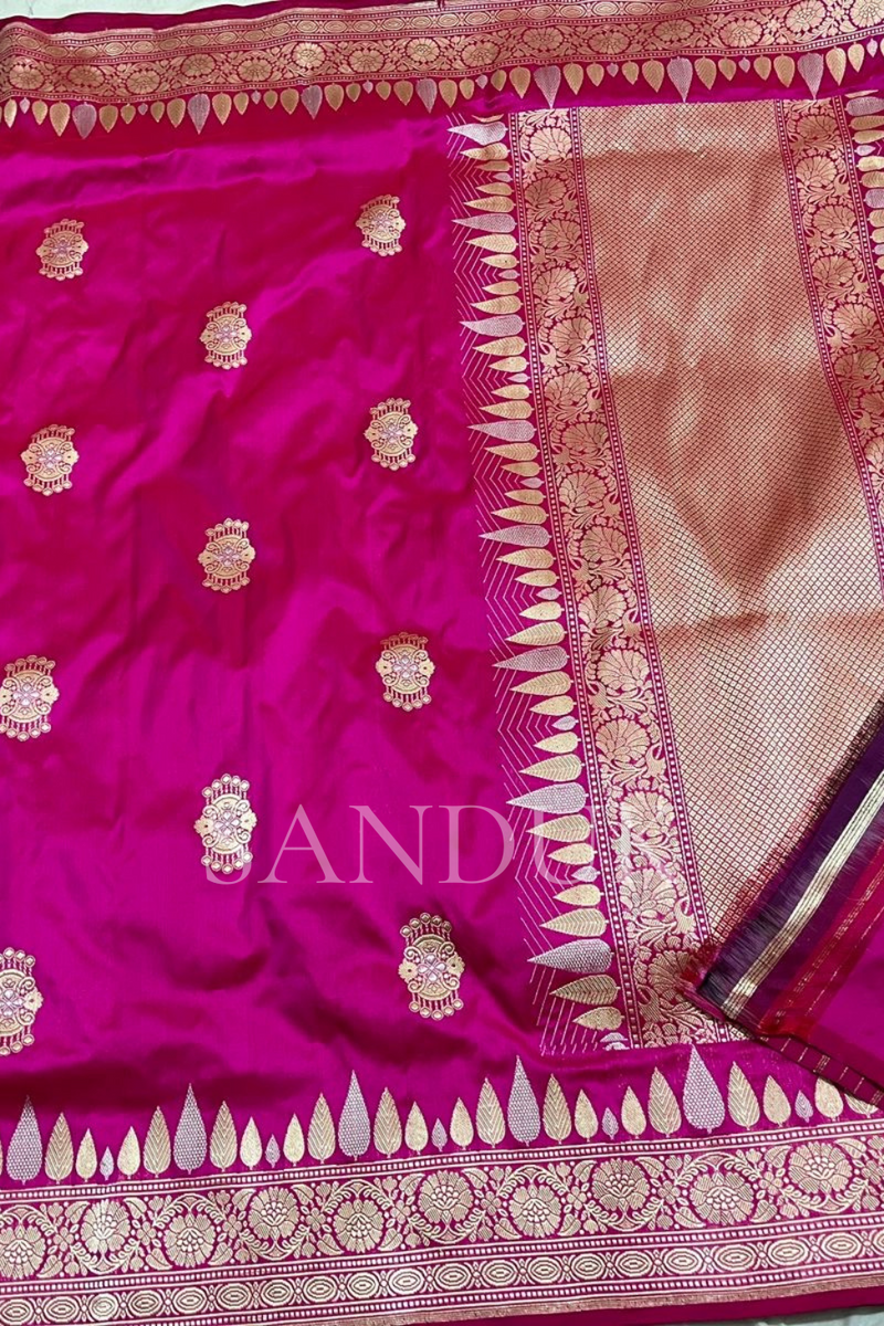 Surajmukhi Buta Saree