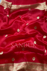Chand Red Kora (Saree)