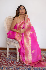Anjana Kora Silk (Saree)