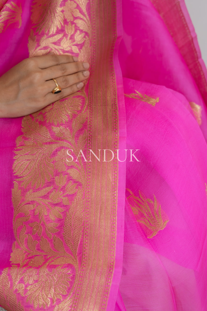 Anjana Kora Silk (Saree)