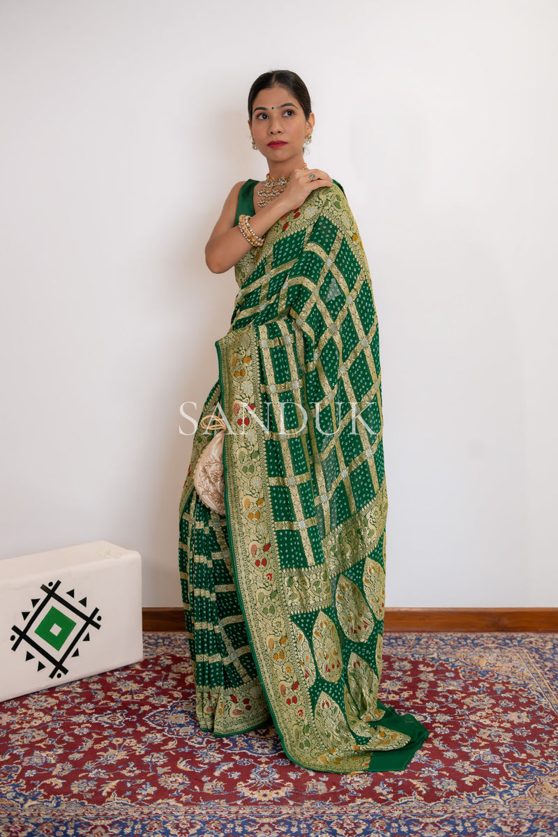 Gharchola Bandhani (Saree)