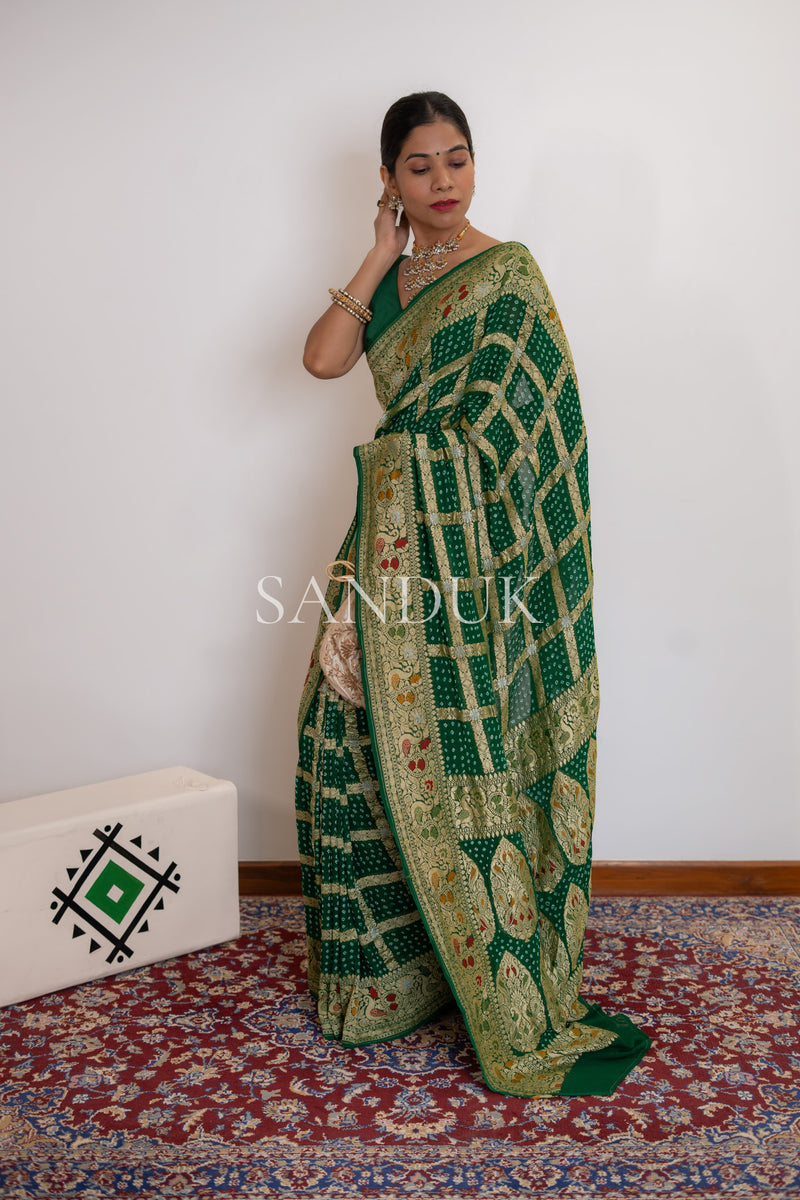 Gharchola Bandhani (Saree)