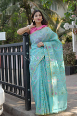 Daisy Jamdani (Saree)