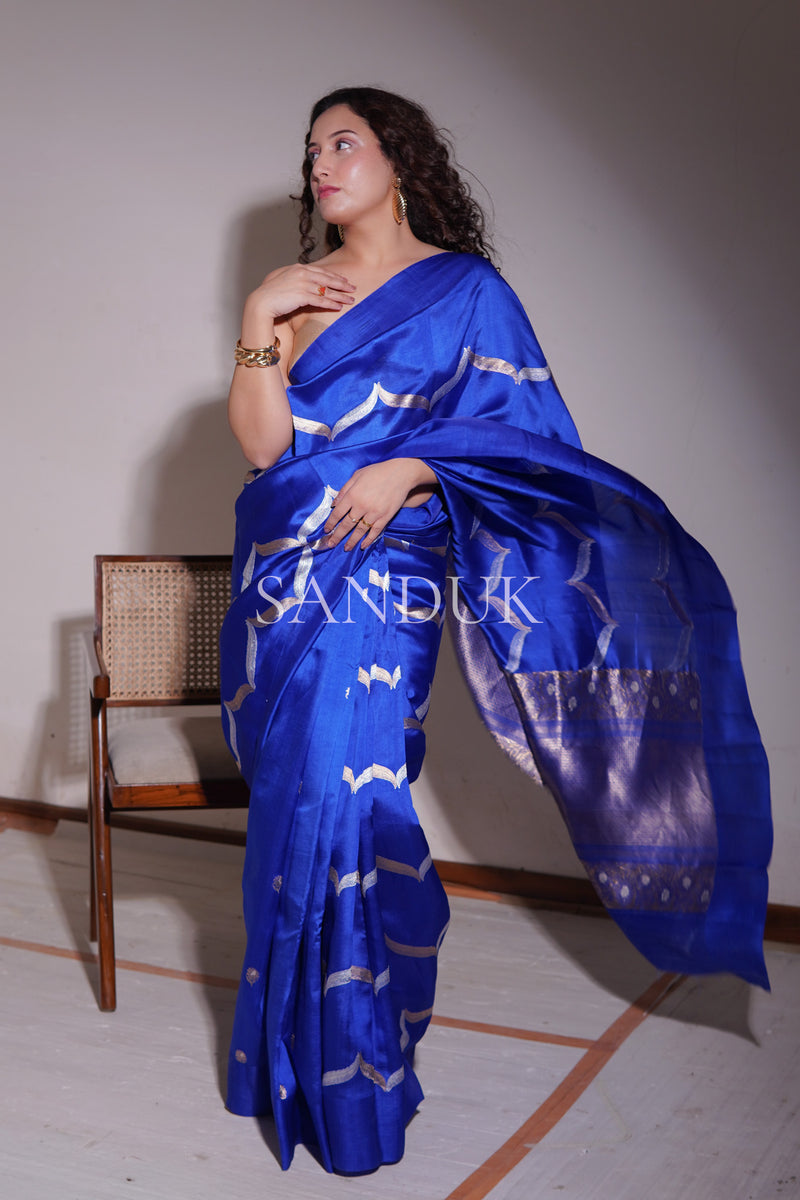 Ileana (Blue Saree)