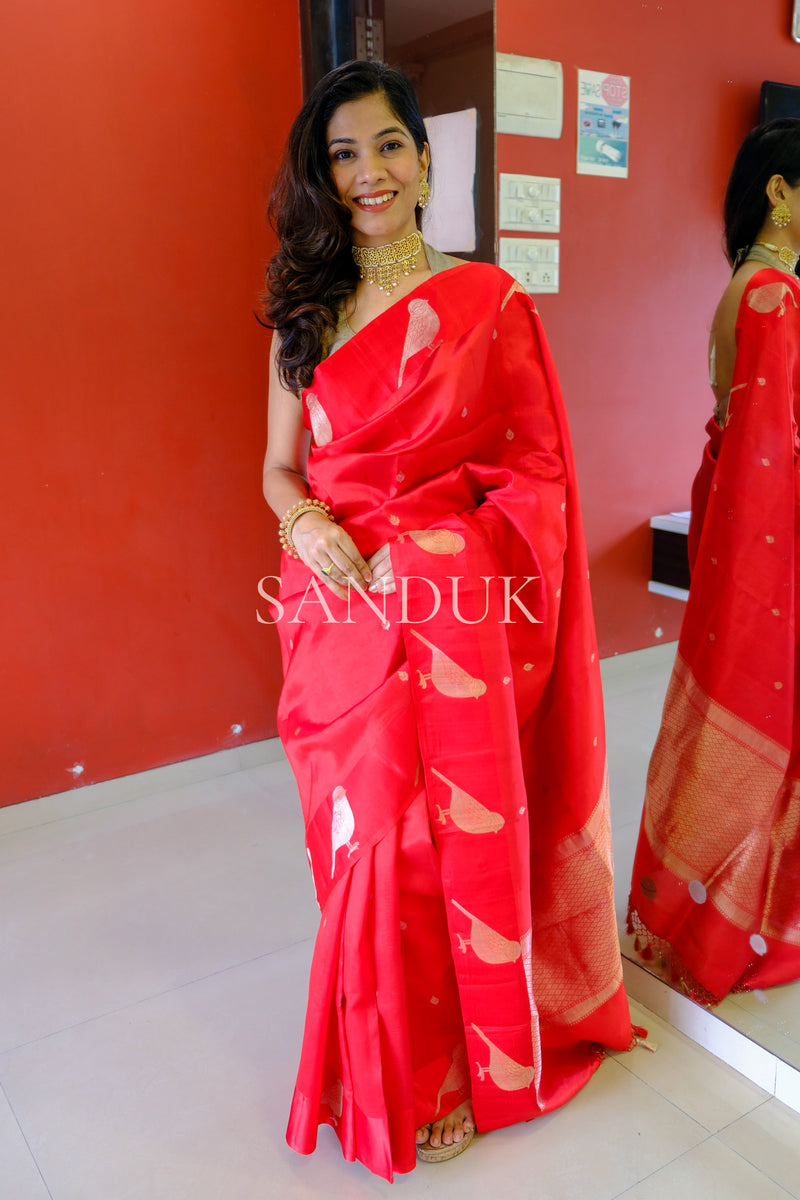 Chiraiya (Bird Motif Saree)