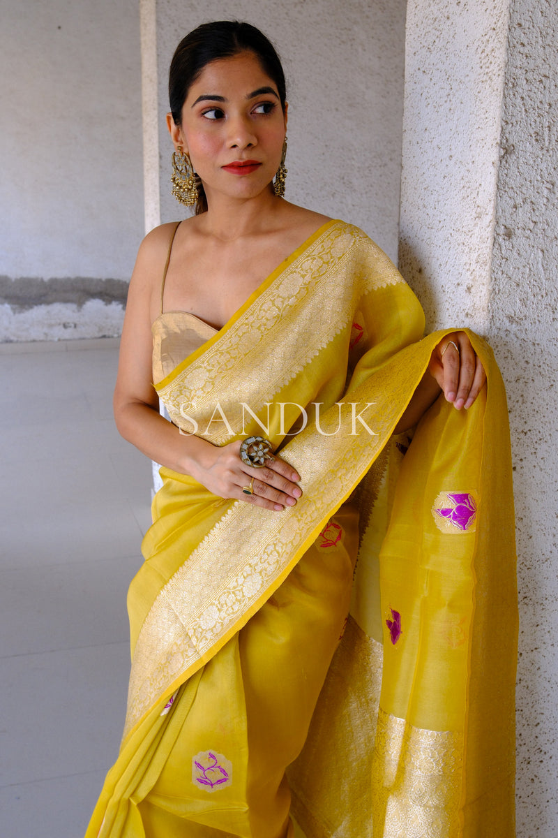 Marigold (Saree)