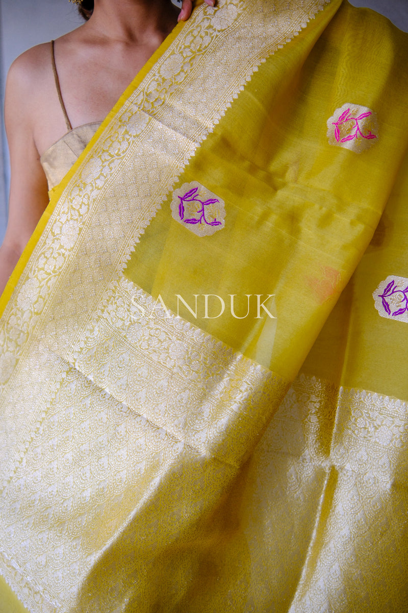 Marigold (Saree)