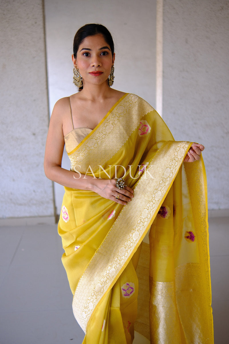 Marigold (Saree)