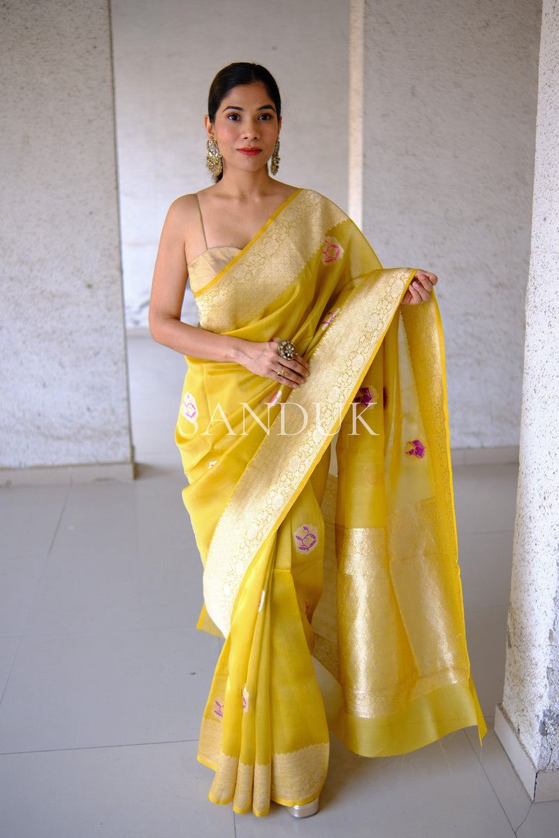 Marigold (Saree)