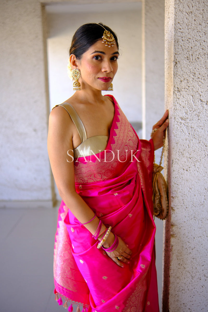 Kimaya Gulabi (Saree)