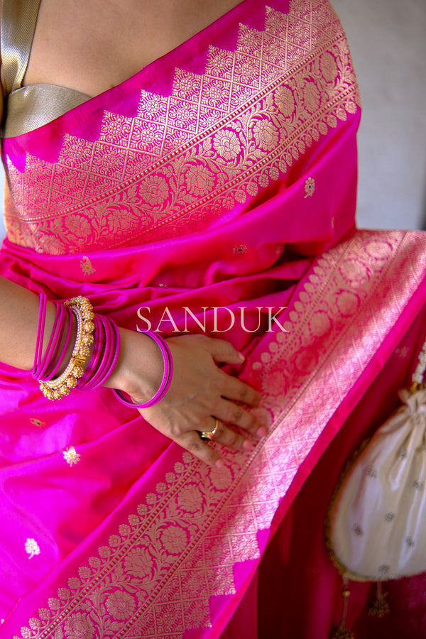 Kimaya Gulabi (Saree)