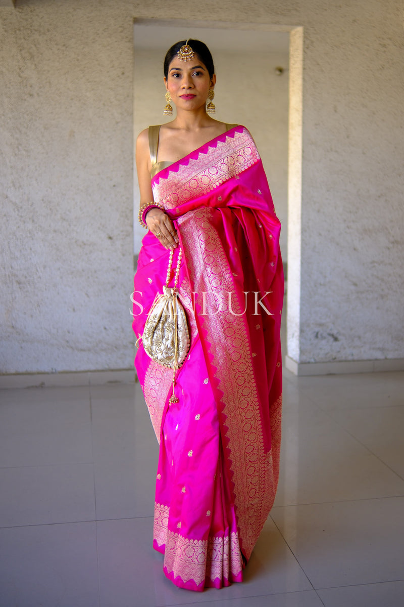 Kimaya Gulabi (Saree)