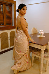 Mashru Rose (Saree)