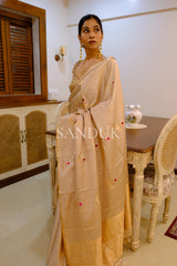 Mashru Rose (Saree)