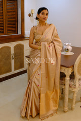 Mashru Rose (Saree)