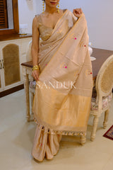 Mashru Rose (Saree)