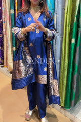 Katan Silk Suit Set (Fabric)