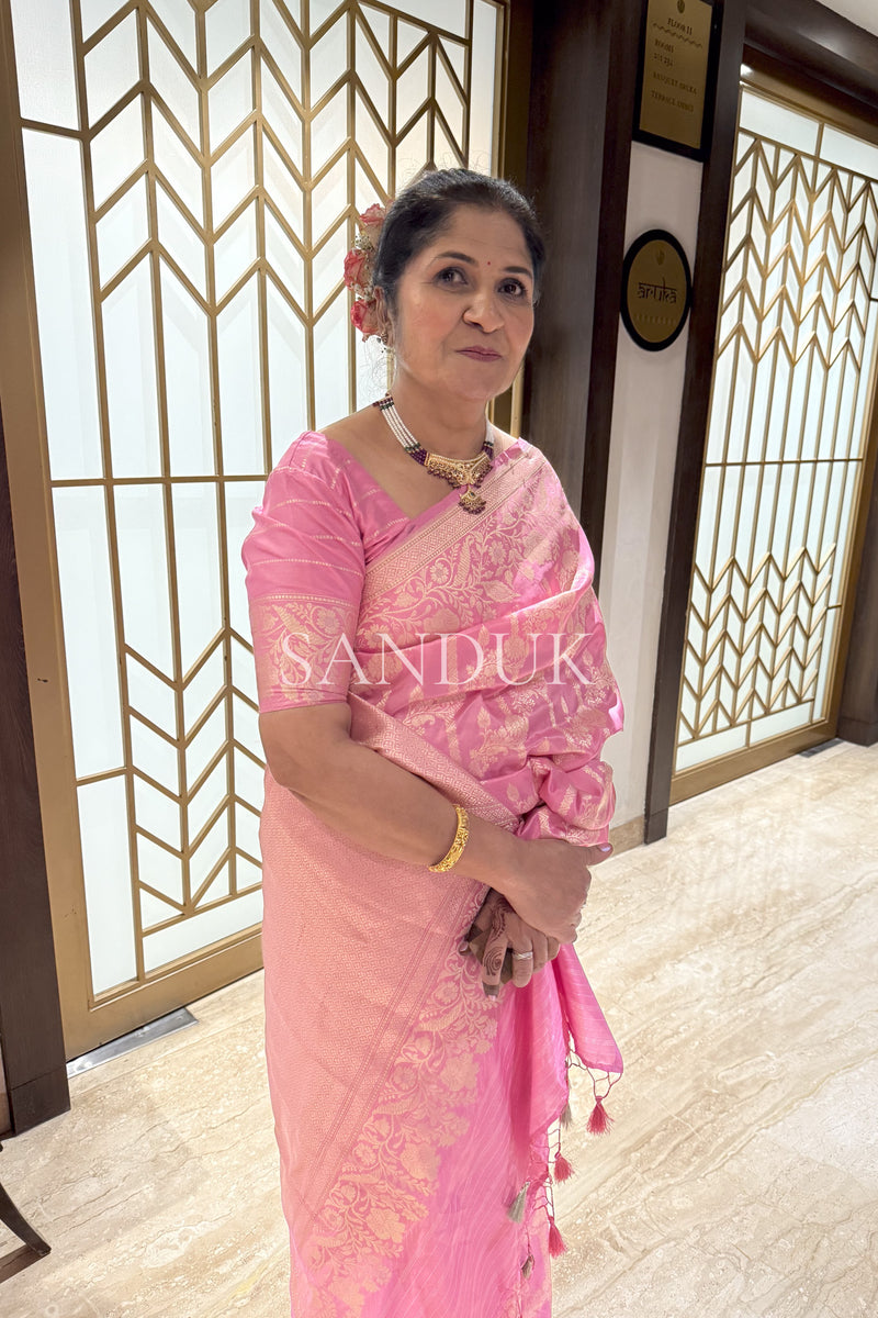 Radhika Pink (Saree)