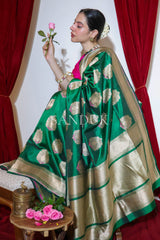 Chandrika Green (Saree)
