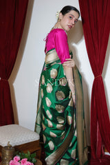 Chandrika Green (Saree)