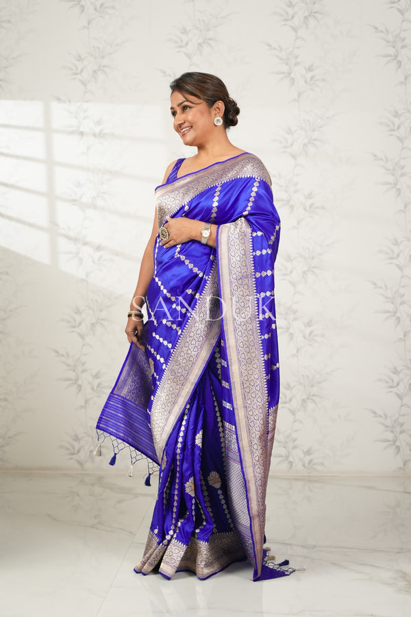 Aaloka Blue (Saree)