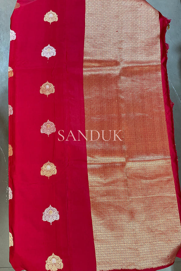 Mashru Buta Saree