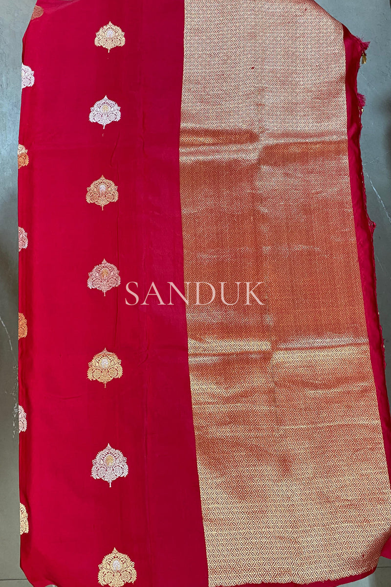Mashru Buta Saree