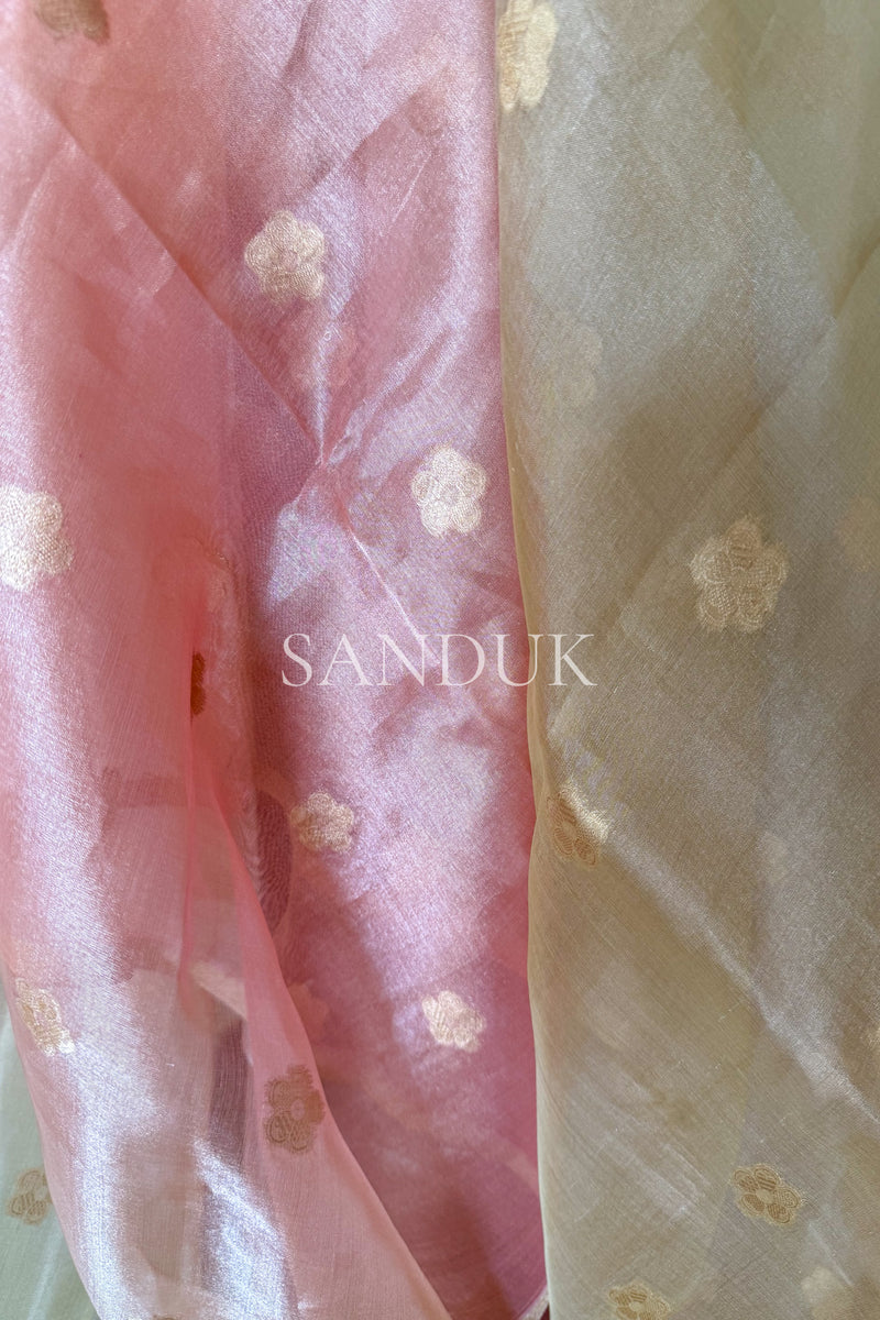 Floral Tissue Silk (Saree)