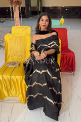 Audrey (Black Saree)