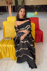 Audrey (Black Saree)