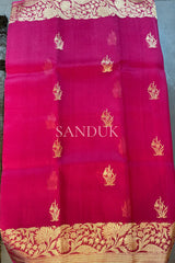 Sarla Kora Silk Saree