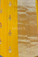 Meenakari Floral Mashru Saree