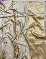 Mashru Rose (Saree)