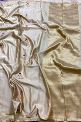 Mashru Rose (Saree)