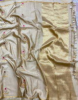 Mashru Rose (Saree)