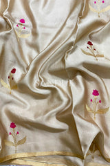 Mashru Rose (Saree)