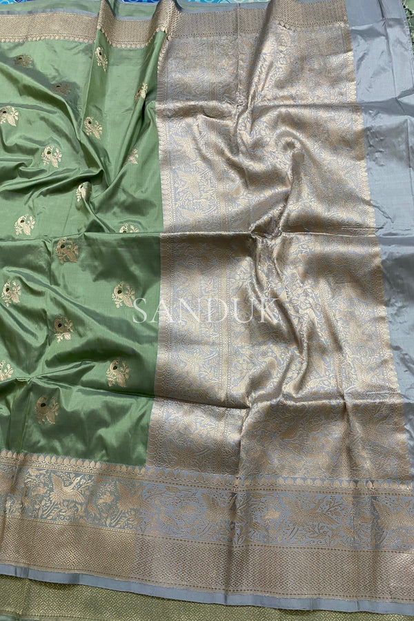 Mayuri Sage Green (Saree)