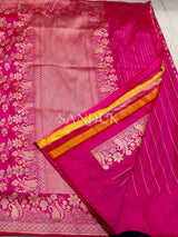 Ishita Gulabi Jangla (Saree)