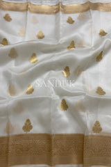 Lily Kora White (Saree)