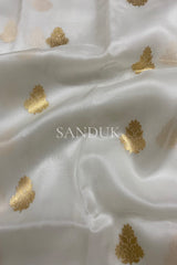Lily Kora White (Saree)