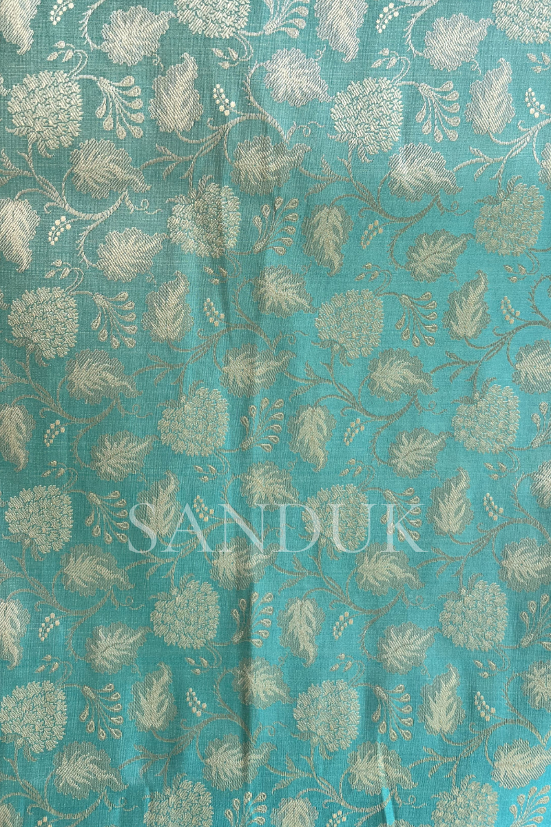 Aasmani Rag Embrace the Sky with Sanduk's Aasmani Fabric