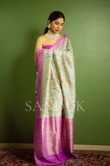 Gulmohar Saree