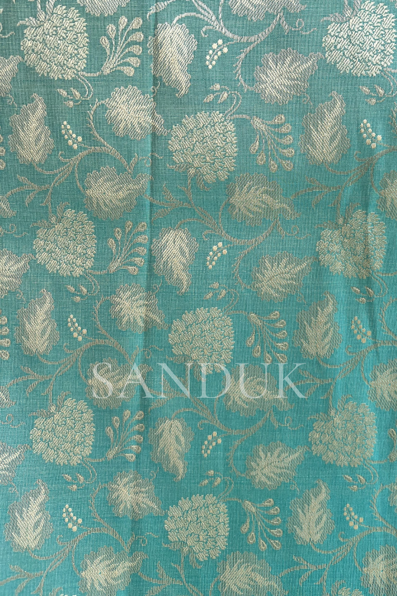 Aasmani Rag Embrace the Sky with Sanduk's Aasmani Fabric